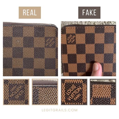 louis vuitton wallet fake spot